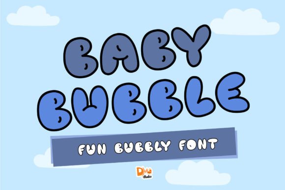 Baby Bubble Typeface: Soft Display Fonts for Gentle Branding