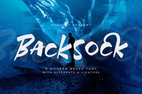 Backsock: The Modern Brush Font for Bold Brand Identity