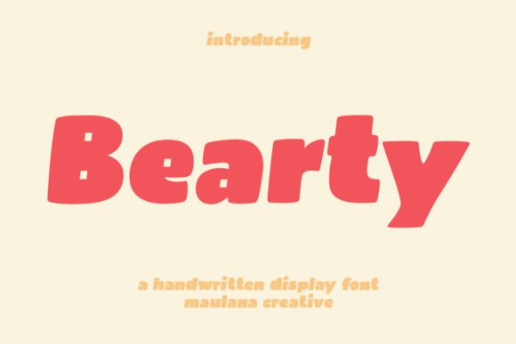 Bearty Typeface Review: Modern Display Fonts for Editorial Design