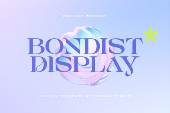 Bondist Display Typeface for High-Impact Campaigns
