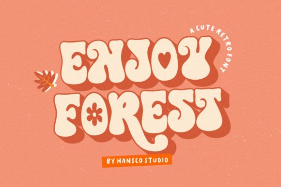 Enjoy Forest Font Review: Retro Display & Design