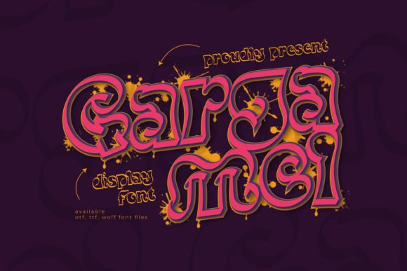 Gargamel Font Review: Bold Display Personality