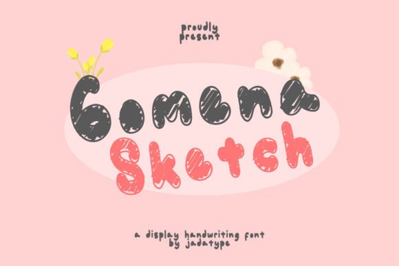 Gomena Sketch: The Playful Display Font for Scroll-Stopping Content