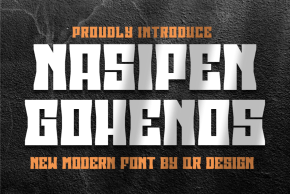 Nasipen Gohenos: Bold Typography for Authentic Brand Identity
