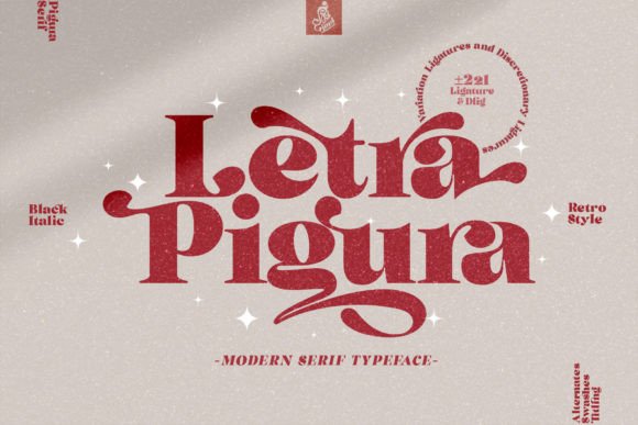 Pigura Display Font Review for Modern Campaign Design