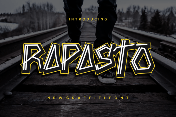 Rapasto Font: A Bold Display Typeface for Modern Digital Branding