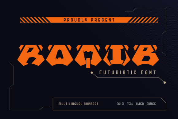 Raqib Typeface Review for Futuristic Craft Projects