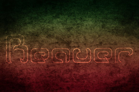 Reaver - Bold Italic: A Horror Display Font for Editorial Impact