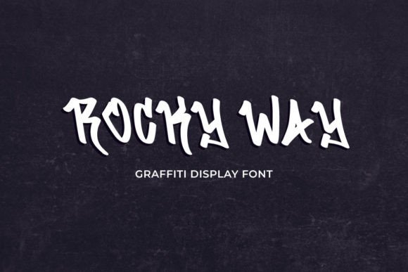 Rocky Way: A Unique Display Font for High-Impact Campaigns