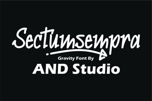 Sectumsempra Display Font for Bold Brand Identity