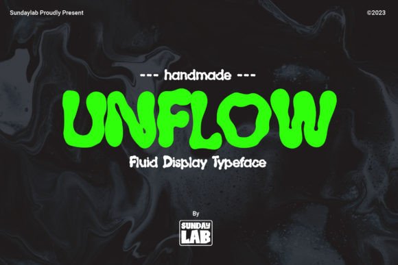 Unflow Typeface: A Modern Display Font for High-Impact Campaigns