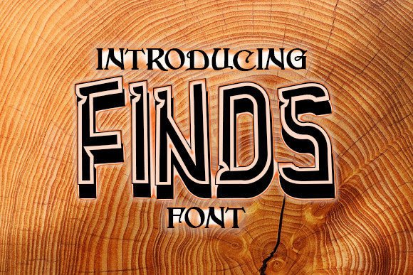 Upgrade Your Brand Identity with Finds 3D Display Font