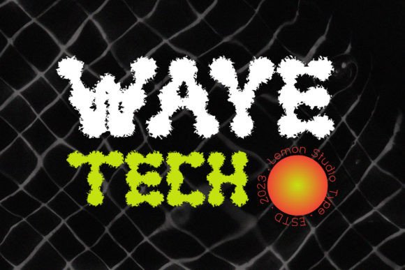 Waye Tech Typeface: Elevate Your Brand’s Modern Identity