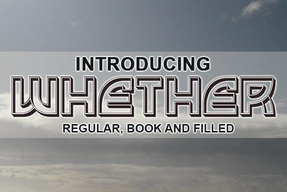 Whether Font Review: Retro Elegance for Modern Designs